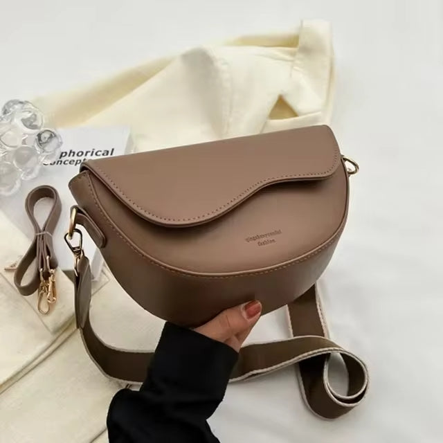 Sac à bandoulière rétro tendance pour femme