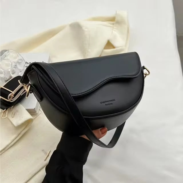 Sac à bandoulière rétro tendance pour femme